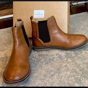 SOLD Cyrillus boots - in box leather from France like new
